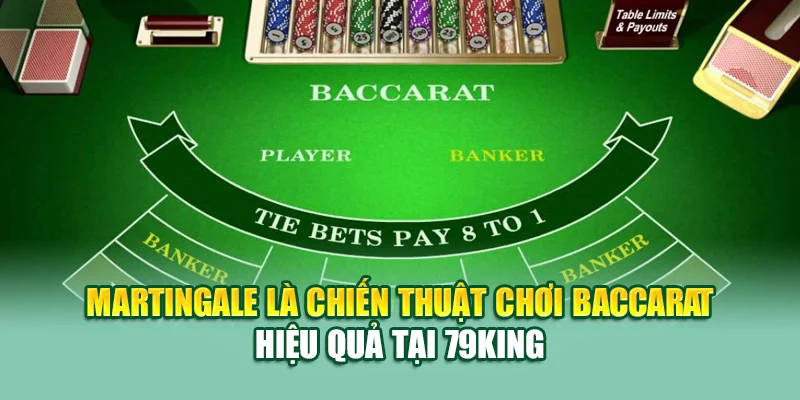 Chiến Thuật Chơi Baccarat Hiệu Quả, Lợi Nhuận Cao Ở 79King 2 Martingale là chiến thuật chơi baccarat hiệu quả tại 79King