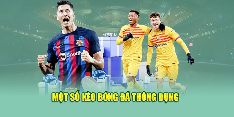 Một số tỷ lệ kèo bóng đá thông dụng